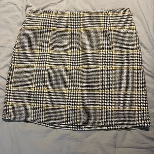 Plaid skirt